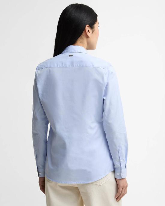 26SS 바버 셔츠 LSH1409 LSH BL13 Pale blue hessian tartan - BARBOUR