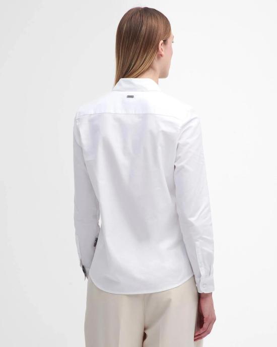 26SS 바버 셔츠 LSH1409 LSH WH33 White hessian tartan - BARBOUR