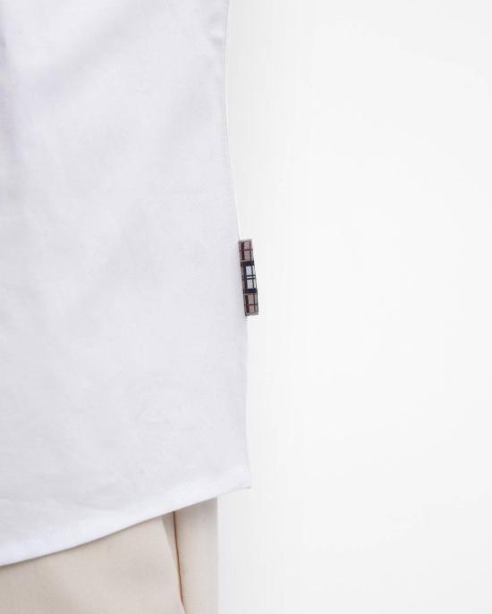 26SS 바버 셔츠 LSH1409 LSH WH33 White hessian tartan - BARBOUR