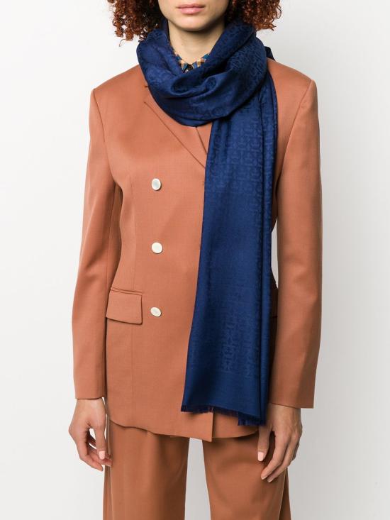 26SS 살바토레 페라가모 머플러/스카프 327987 725356001 Blue - SALVATORE FERRAGAMO