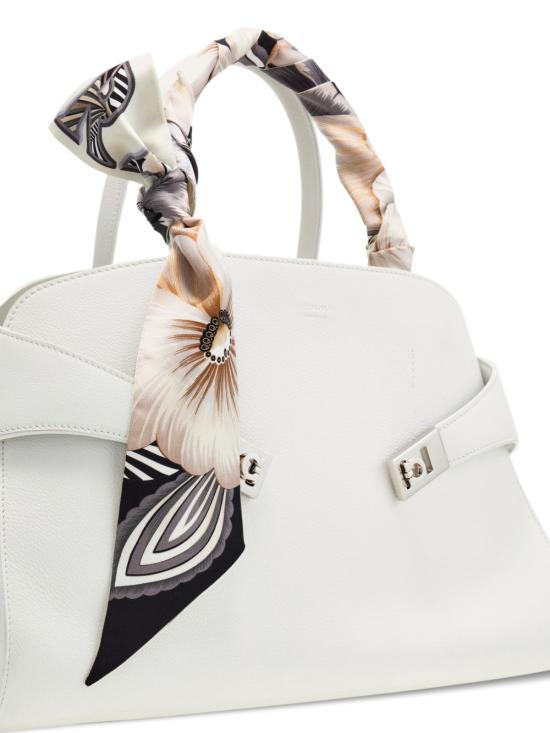 26SS 살바토레 페라가모 머플러/스카프 321247 789963001 Ivory - SALVATORE FERRAGAMO