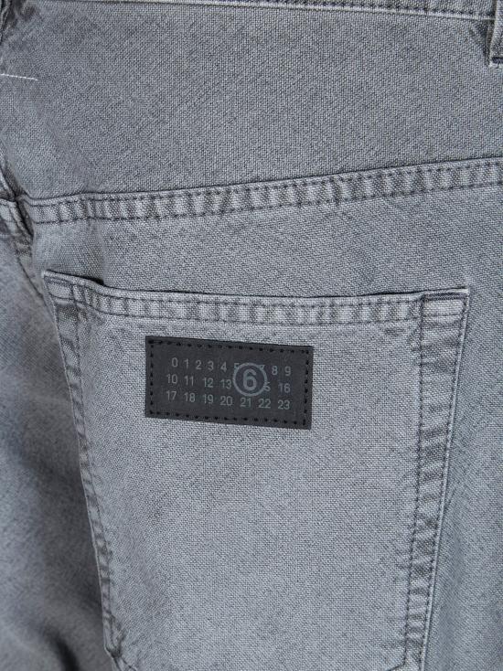 26SS MM6 메종마르지엘라 데님 팬츠 SH0LA0036M35736 854 GRIGIO - MM6 MAISON MARGIELA