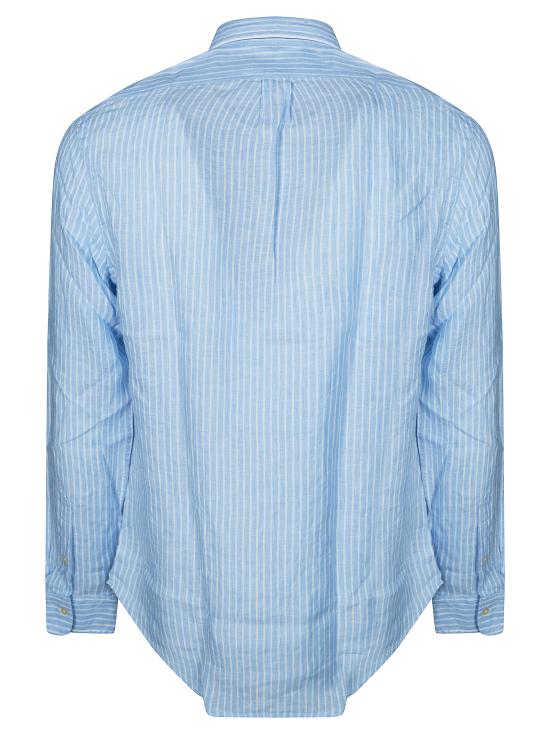 26SS 폴로 랄프로렌 긴팔 셔츠 710B15647003 7188B AZZURRO - POLO RALPH LAUREN