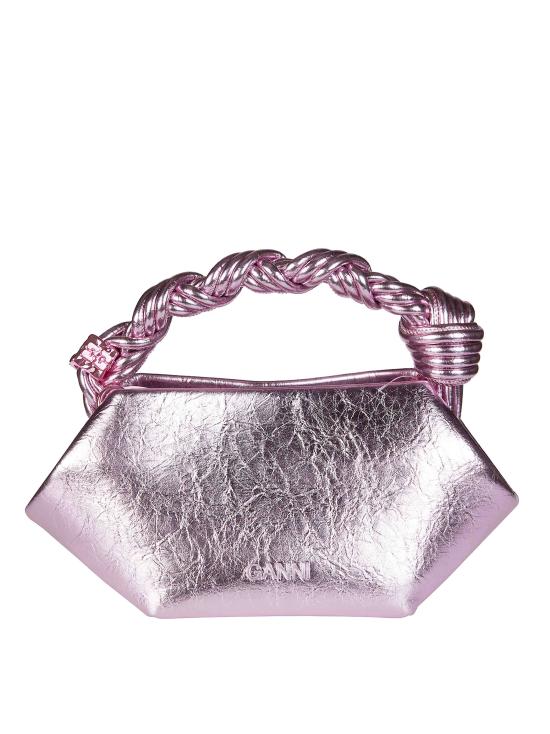 26SS 가니 메탈릭 미니 부백 B2100030 499 ROSA