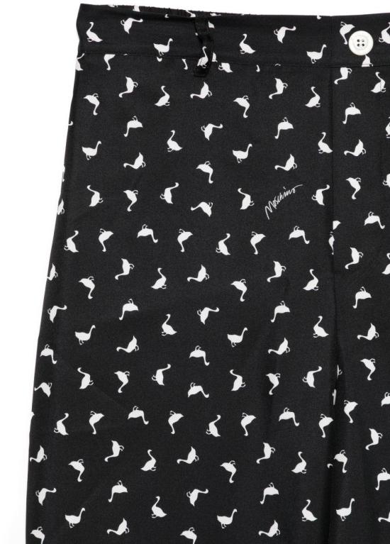 26SS 모스키노 스트레이트 팬츠 A034105621555 BLACK - MOSCHINO