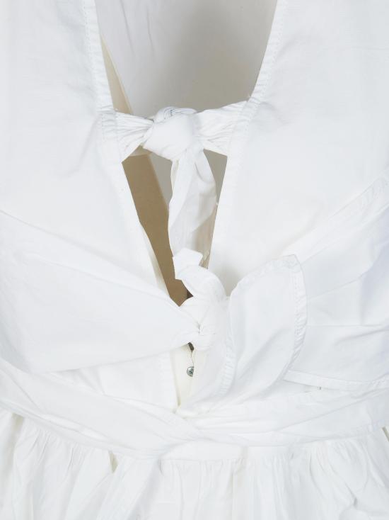 26SS 가니 롱 원피스 W1115 151 BIANCO - GANNI