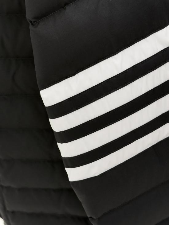 26FW 톰브라운 샤이니 립스탑 라이트웨이트 다운 필 4바 재킷 MJD136X F1095 001 BLACK DOM - THOM BROWNE