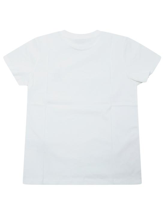 26SS [키즈] 모스키노 티셔츠 HUM05TLAA02 10063 BIANCO - MOSCHINO