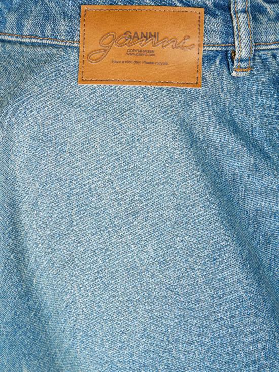 26SS 가니 틴트 리지드 데님 스커트 A1090088 567 - GANNI