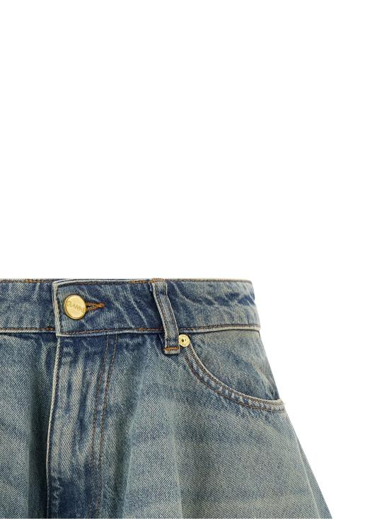26SS 가니 데님 스커트 A1090088 567 BLU - GANNI