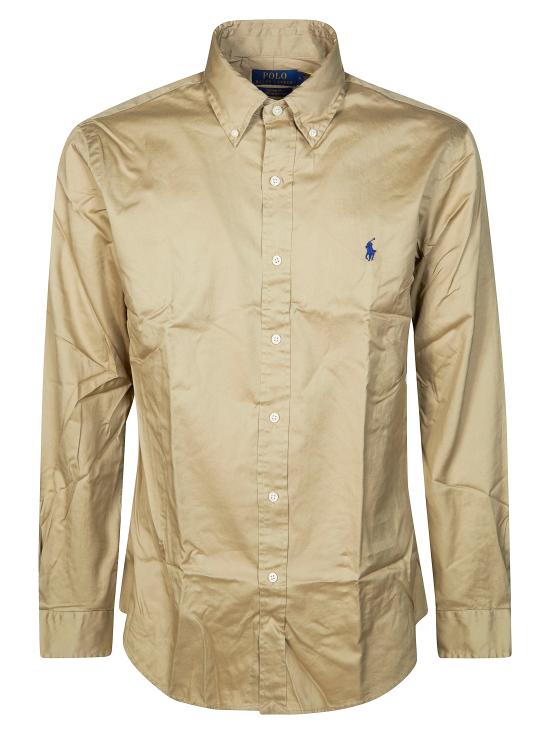 26SS 폴로 랄프로렌 긴팔 셔츠 710B20512001 SURREYTAN BEIGE