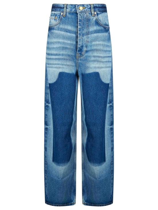 26SS 가니 페이드 이펙트 진 A1100060 091 BLU