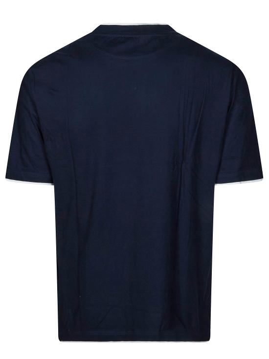 26SS 파올로페코라 반팔 티셔츠 F0714169 U611 BLU - PAOLO PECORA