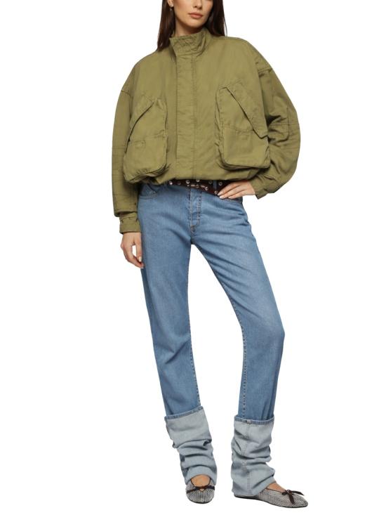 26SS 디 아티코 자켓 260WCB00103 CCC123OD081 GREEN - THE ATTICO