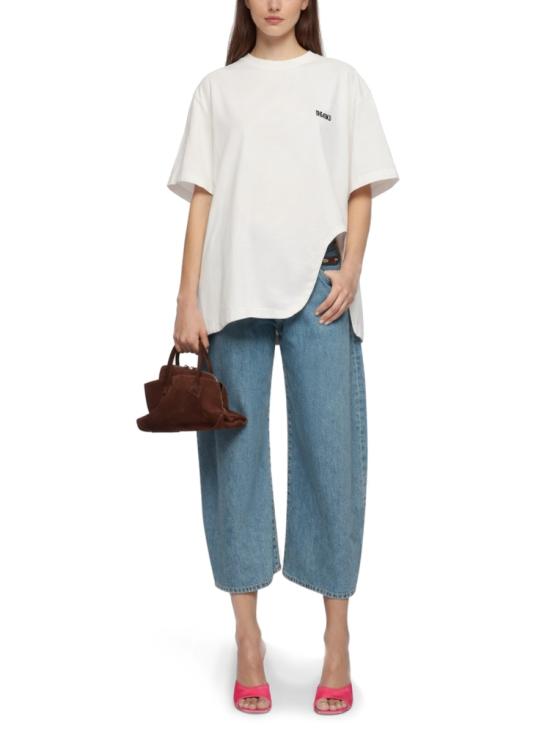 26SS 디 아티코 반팔 티셔츠 260WCT00350 JJJ025AA001 WHITE - THE ATTICO