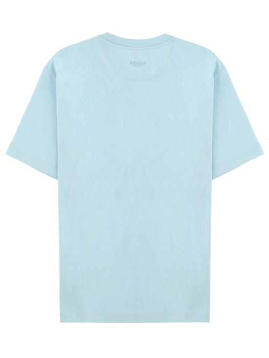 26SS 겐조 반팔 티셔츠 FE65TS4744SG 62 AZURE - KENZO