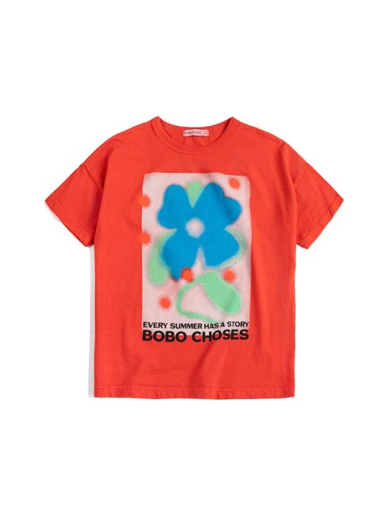 26SS [키즈] 보보쇼즈 티셔츠 B126AC012K 611 RED