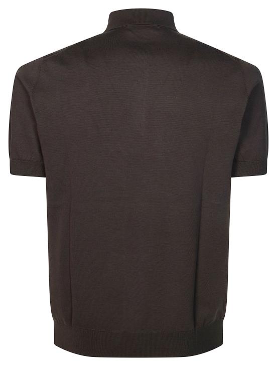 26SS 파올로페코라 폴로 티셔츠 A007F100 2345 MARRONE - PAOLO PECORA