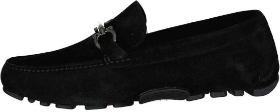 25FW 살바토레 페라가모 로퍼 0771438SALAMANCASUENR BLACK - SALVATORE FERRAGAMO