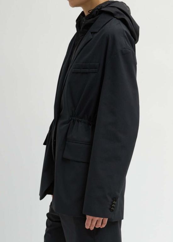  티비 자켓 테크 아노락 블레이저 블랙 - TIBI