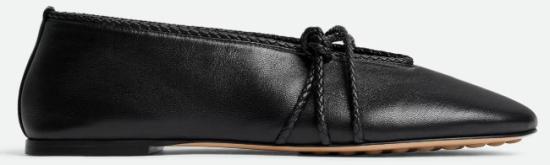 26SS 보테가베네타 플랫 슈즈 855866VBSD0 1000 BLACK