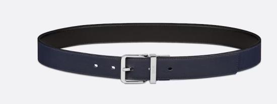  디올 가죽 벨트 4403PLXQU H41Q NOIR BLEU
