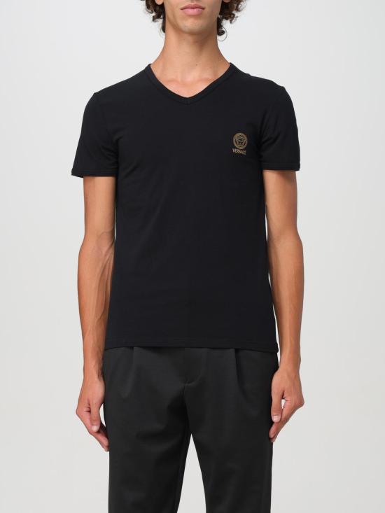 26SS 베르사체 라운지 웨어 AUU010041A10011 A1008 BLACK