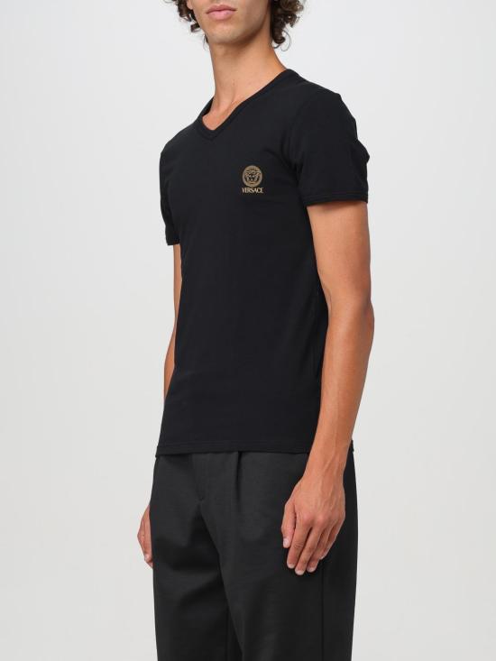 26SS 베르사체 라운지 웨어 AUU010041A10011 A1008 BLACK - VERSACE