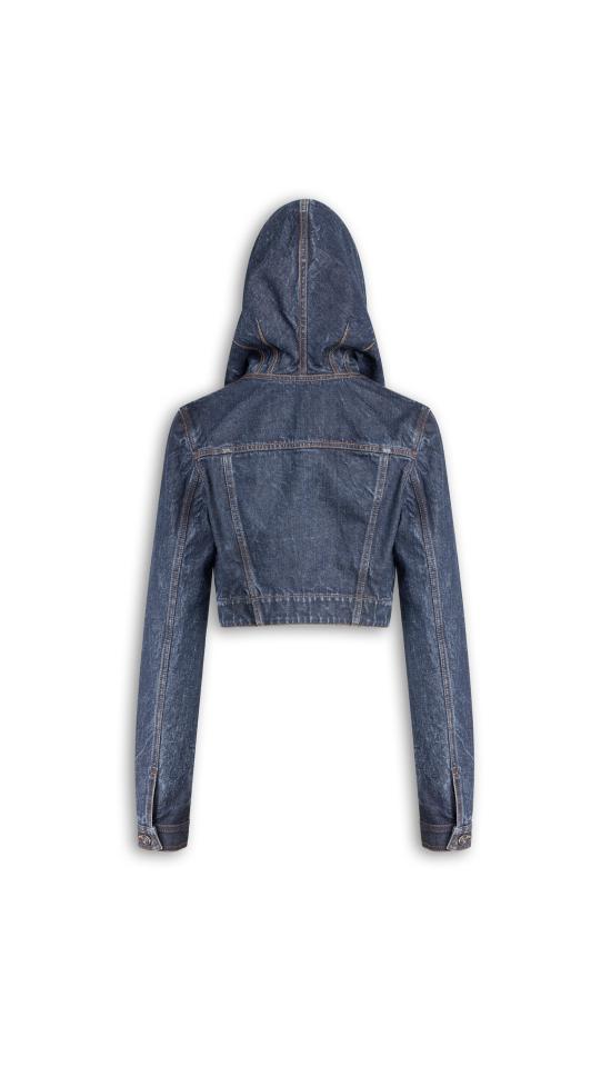 26SS 알라이아 자켓 AA9V0306D014C A24 DOCKBLUE - ALAIA