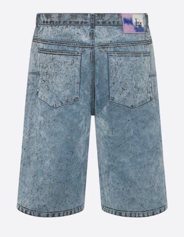  디올 데님 숏팬츠 313D008A313X 584 Bleu 584 - DIOR