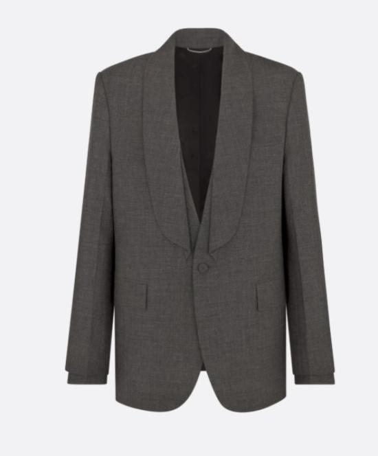  디올 수트 자켓 493C225A6206 C840 GREY