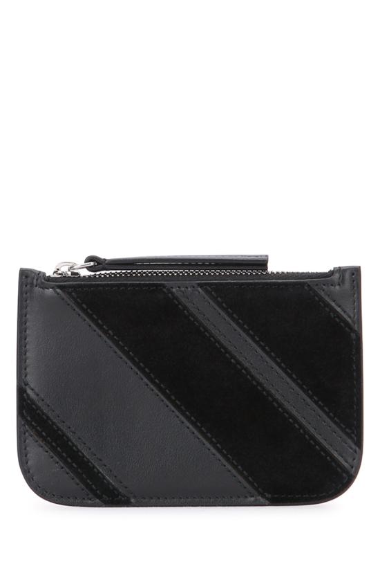 25FW 피비 파일로 지갑 AB55LT0057 900BKS BLACKSILVER