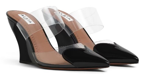 26SS 알라이아 힐/펌프스 AA3M3005CK150 999 NOIR