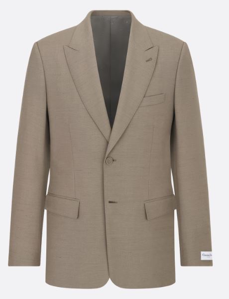  디올 수트 자켓 393C201A5845 140 CAMEL