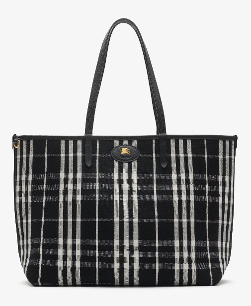 26SS 버버리 미디움 리버시블 블룸즈버리 토트백 8119606 A1189 BLACK