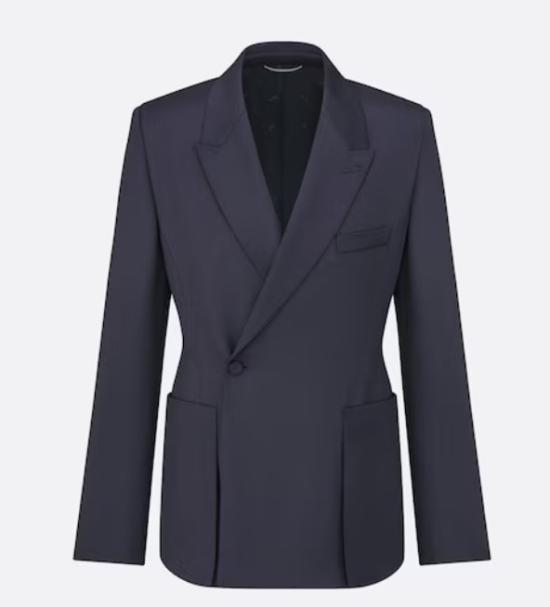  디올 수트 자켓 443C272A6268 C540 NAVY