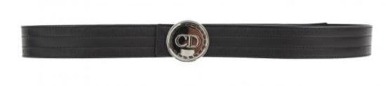  디올 가죽 벨트 4302RUVDQ H00N NOIR H00N