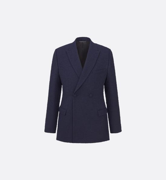  디올 수트 자켓 023C241F6084 540 BLEU MARINE