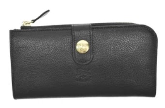  일비종떼 남성지갑 SCW011PV0005 BK128B Nero Bk128 Brass Hardware