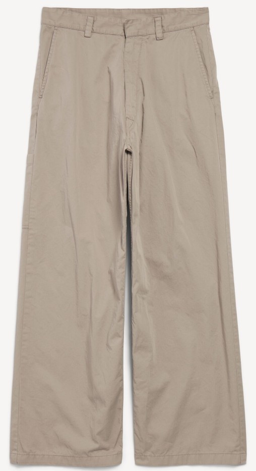 26SS 발렌시아가 워크웨어 팬츠 857631TSP13 9509 NEWBEIGE