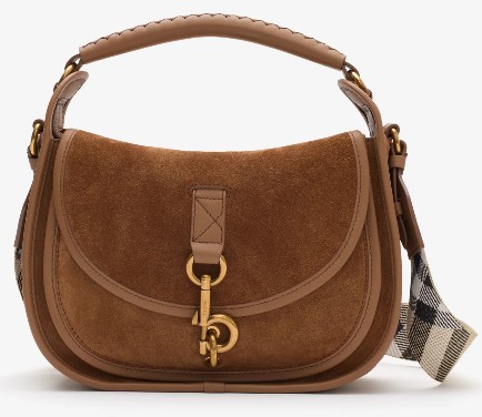 26SS 버버리 스몰 B 클립 메신저 백 8120779 A3819 HAZEL