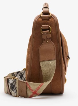 26SS 버버리 스몰 B 클립 메신저 백 8120779 A3819 HAZEL - BURBERRY