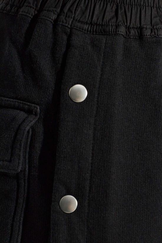  릭 오웬스 트레이닝/조거 팬츠 와이드 푸셔  블랙 - RICK OWENS