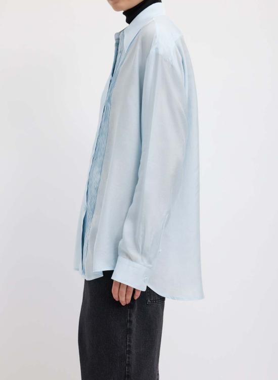  티비 셔츠 간편하게 핀턱 셔츠를 만들 수 있습니다. - TIBI