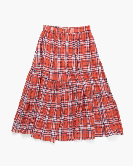  헤이갱 미디 스커트 헤이 갱 더 랜치  레드