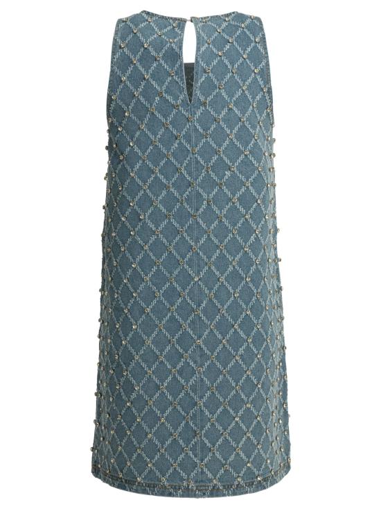 26SS 핑코 숏 원피스 106245A32NPJE Light blue - PINKO