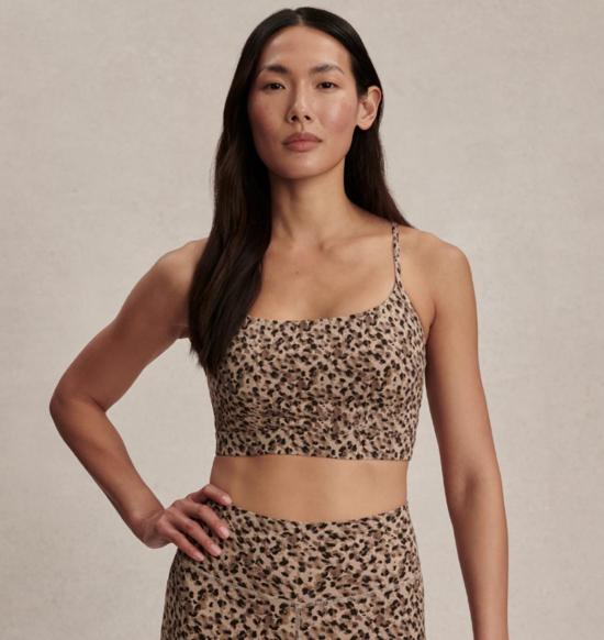  발리 브라 바를리 프리소프트 할리  커피 쿼츠 치타 - VARLEY