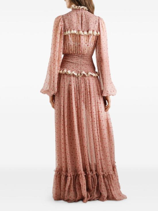 26SS 돌체앤가바나 미디 원피스 F612CT IS10IHF5XJ Pink - DOLCE & GABBANA