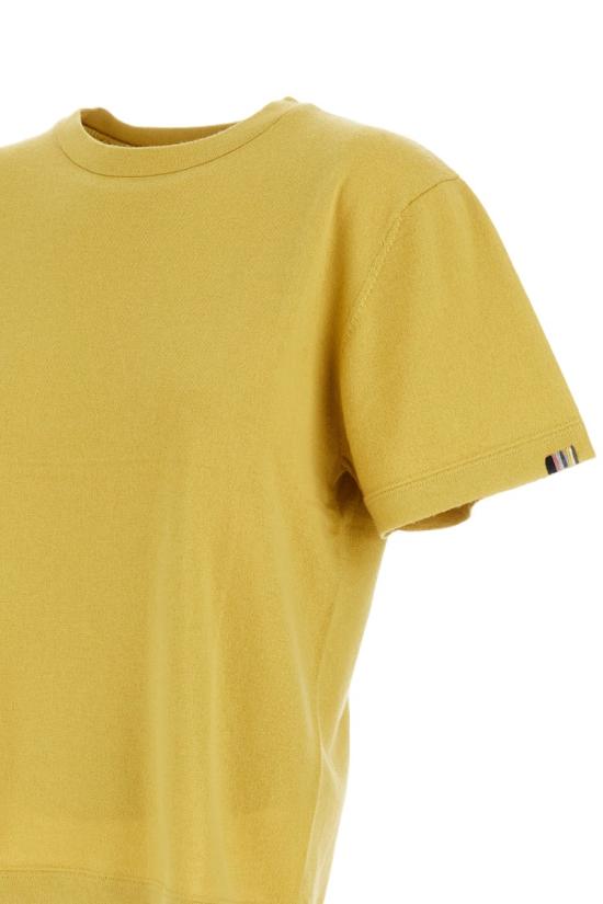 26SS 익스트림캐시미어 반팔 티셔츠 26821011TU05CORN Yellow - EXTREME CASHMERE