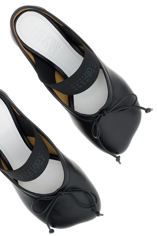 26SS MM6 메종마르지엘라 플랫 슈즈 S59WP0210P3628T8013 Black - MM6 MAISON MARGIELA